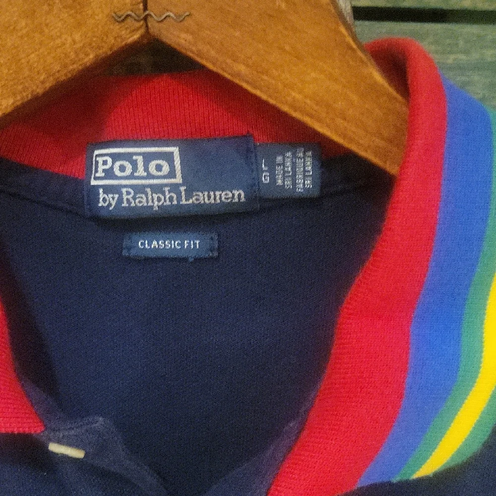 Ralph Lauren Polo Hi Tech  Classic Style Polo Shirt With Contrasting Trim
